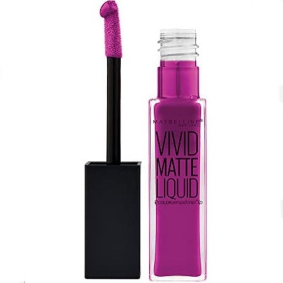 Maybelline | Makeup | 525maybelline Vivid Matte Liquid Lipstick Orchid ...